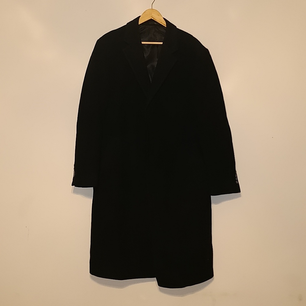 Ralph Lauren Full Length Black Trench Coat
